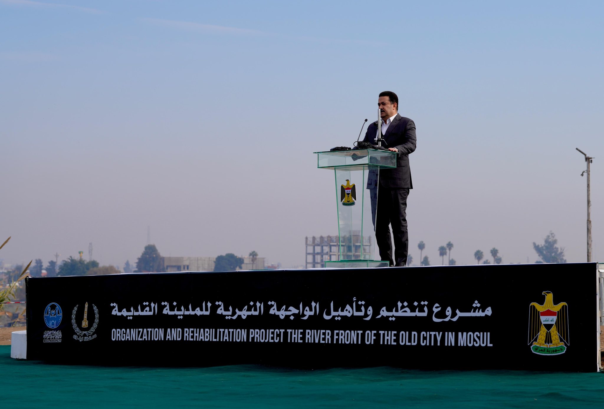 رئيس الوزراء يؤكد أهمية إطلاق العمل في المشاريع الخدمية بنينوى