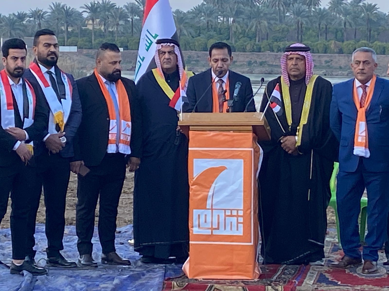 منطقة السادة البو حيات في الراشدية تشهد تجمعاً عشائرياً كبيراً لمساندة ودعم الاستاذ خالد الحياني في الانتخابات البرلمانية القادمة
