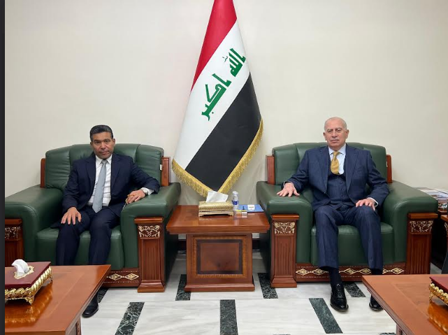 أسامة النجيفي يبحث مع الشيخ جمال الضاري تطورات الأحداث السياسية في العراق والمنطقة