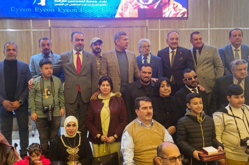 د_نوفل_ابورغيف يفتتح احتفالية مؤسسة عيون الخاص بـ” اصحاب_الهمم” من ذوي الاحتياجات الخاصة ، في برنامج حافل ومشاركات ابداعية وحضور منوع
