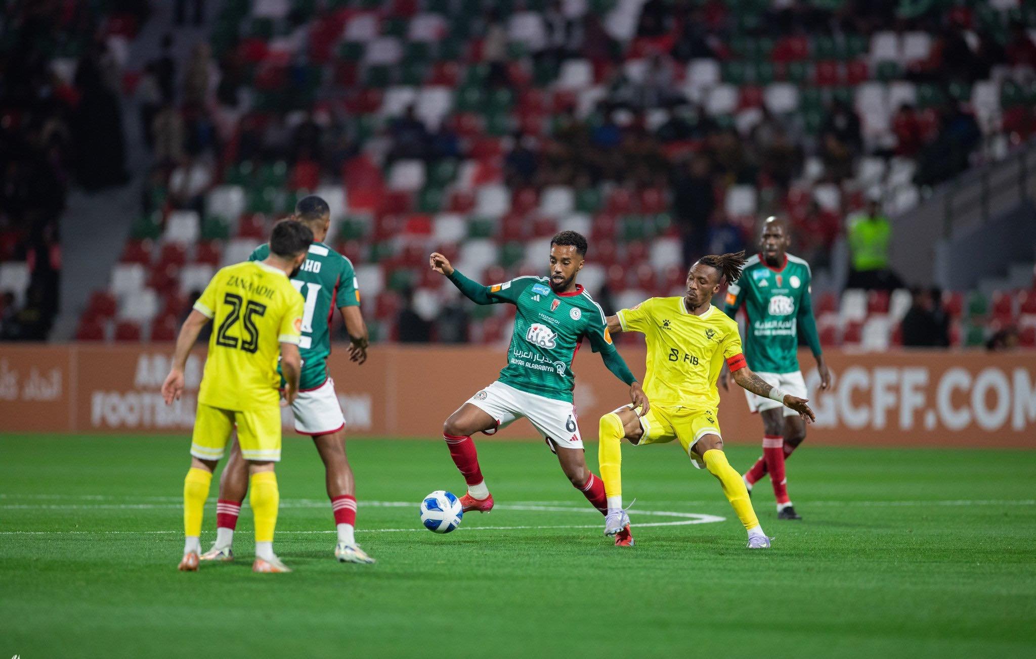 دهوك يهزم الاتفاق السعودي بنصف نهائي دوري أبطال الخليج