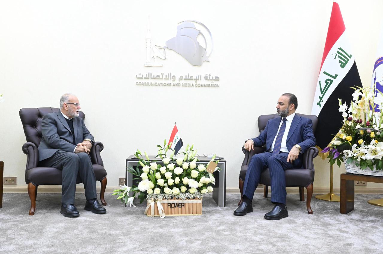 رئيس هيأة الإعلام والاتصالات يستقبل محافظ بغداد في إطار التعاون المؤسسي وتعزيز الخطاب الوطني
