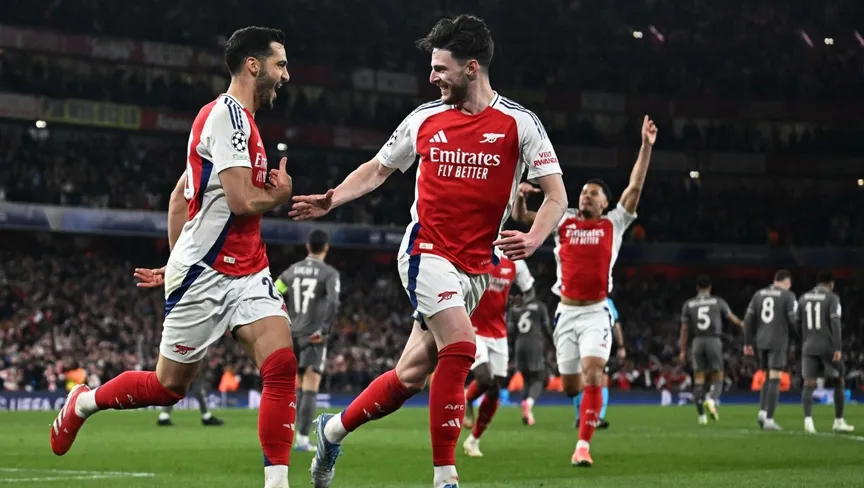 أرسنال يحقق فوزا تاريخيا على ريال مدريد في ذهاب ربع نهائي الأبطال