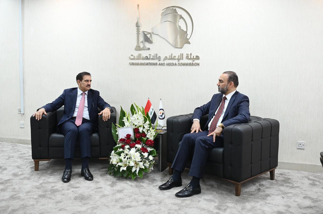 رئيس هيأة الإعلام والاتصالات د. نوفل أبورغيف يبحث مع وكيل وزارة الثقافة تحقيق البرامج الثقافية المشتركة