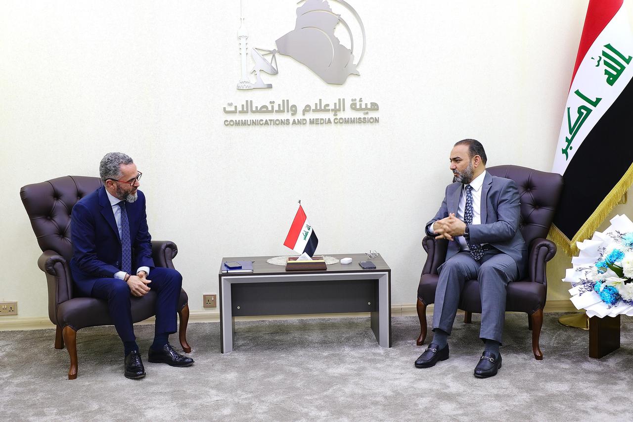 رئيس هيأة الإعلام والاتصالات يلتقي الرئيس التنفيذي لشركة زين العراق ويؤكد على جودة الخدمة وتعزيز الشراكة الرقمية