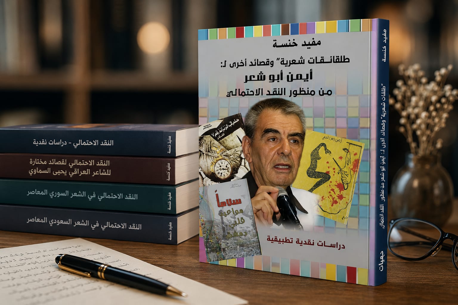 أيمن أبو الشعر كما لم يُقرأ من قبل