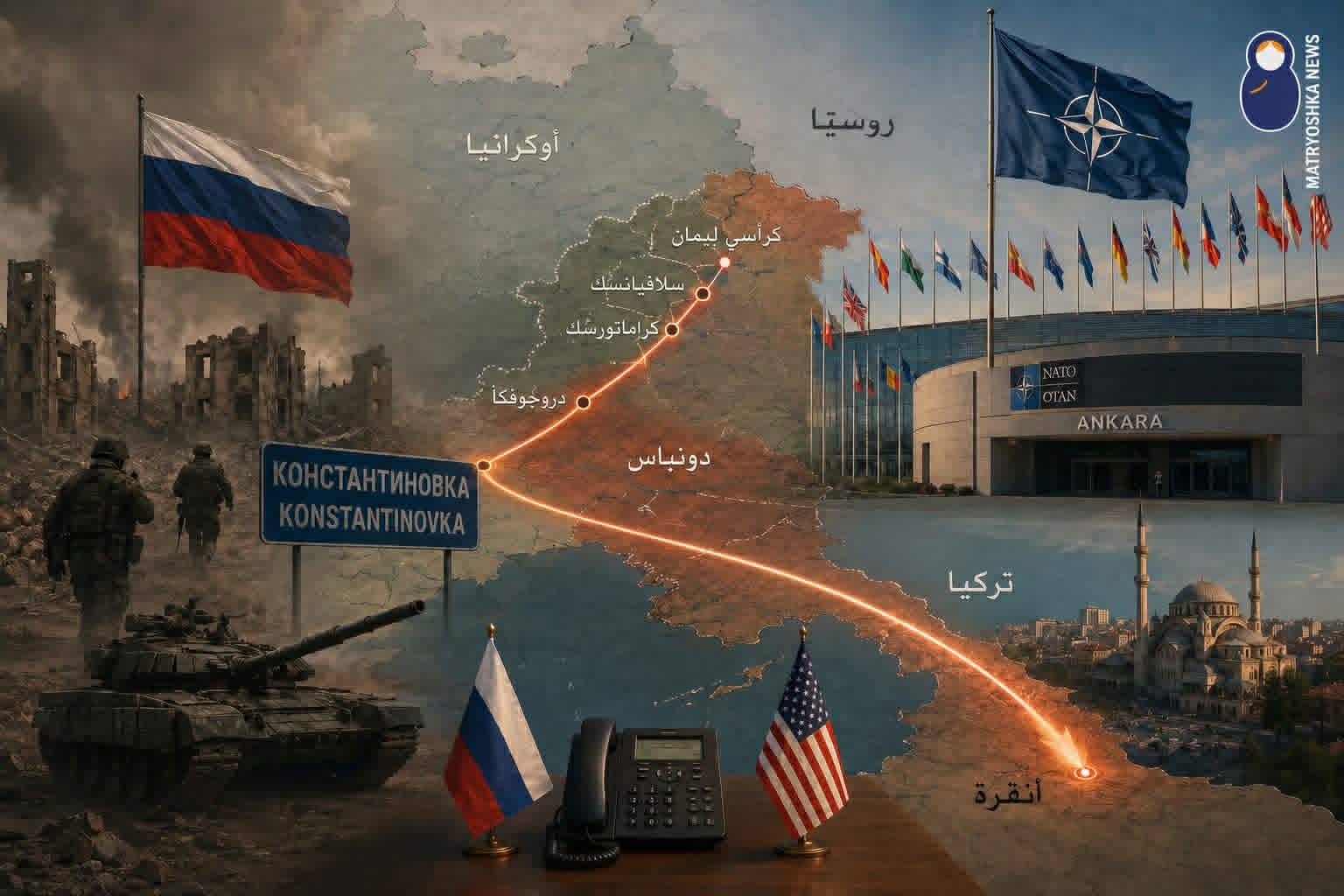 أوكرانيا و”الناتو” من كونستانتينوفكا إلى أنقرة