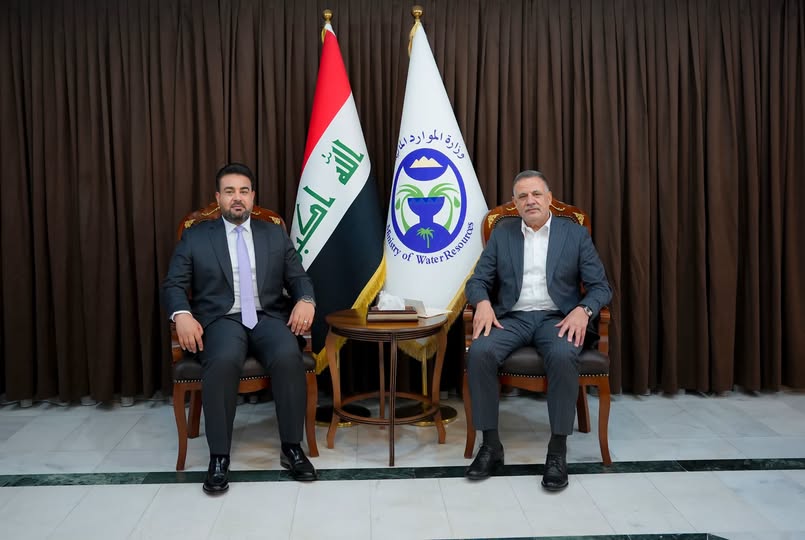 محافظ الأنبار يبحث مع وزير الموارد المائية واقع القطاع المائي
