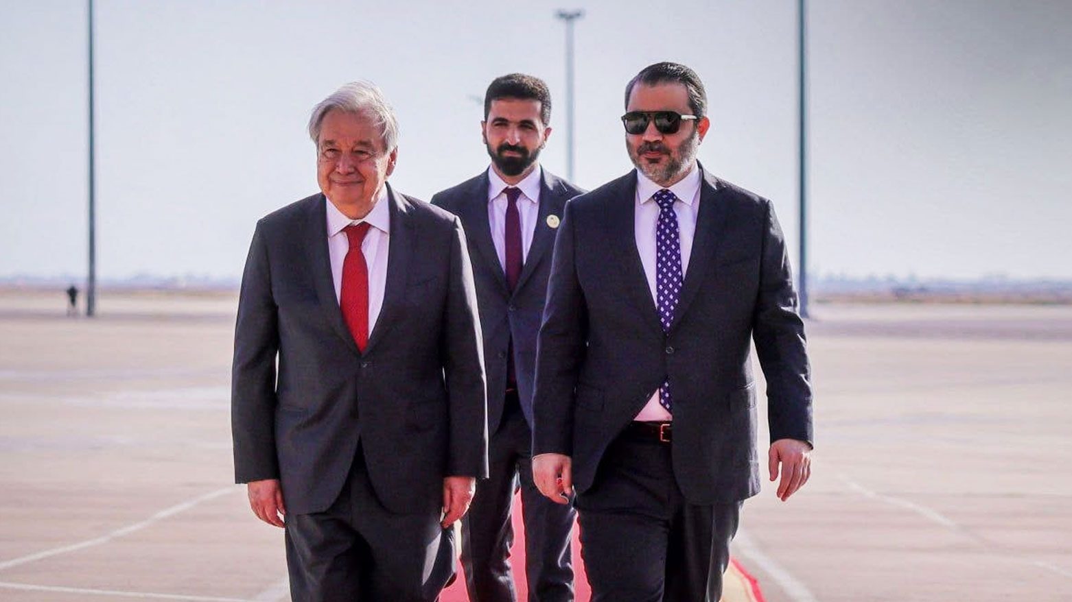 الأمين العام للأمم المتحدة يصل دمشق في أول زيارة إلى سوريا منذ أكثر من عقد
