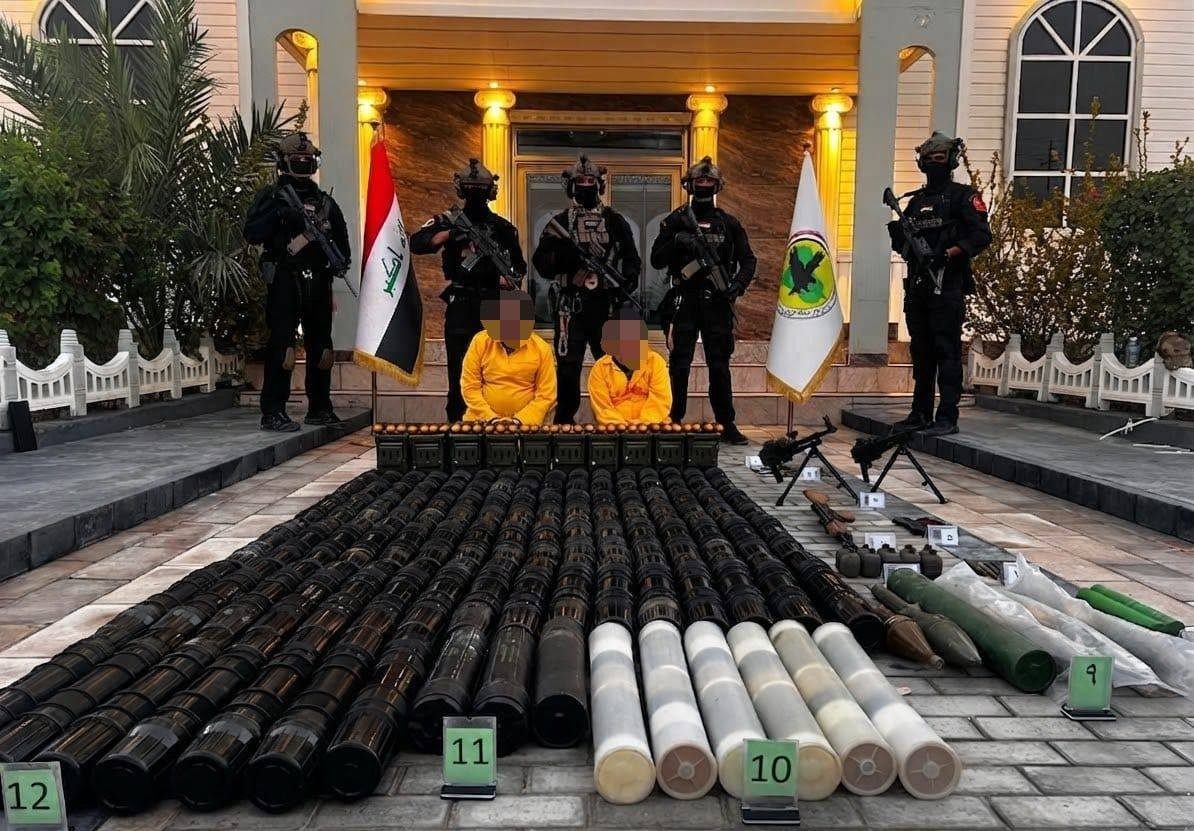 مكافحة الإرهاب يلقي القبض على تاجرَي أسلحة في العاصمة بغداد