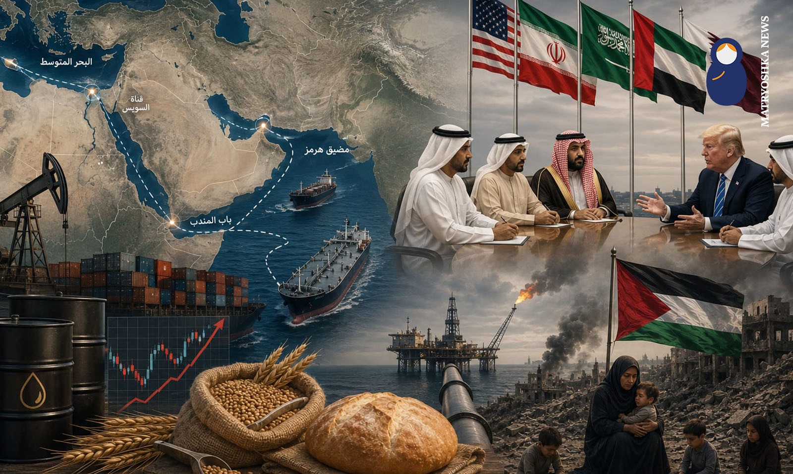 أزمة هرمز ورغيف الخبز وفلسطين.. كيف تعيد المضائق البحرية تشكيل العالم