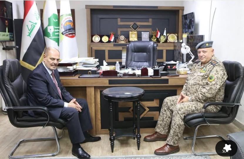 رئيس اتحاد الصحفيين العرب يستقبل مدير إعلام وزارة الدفاع