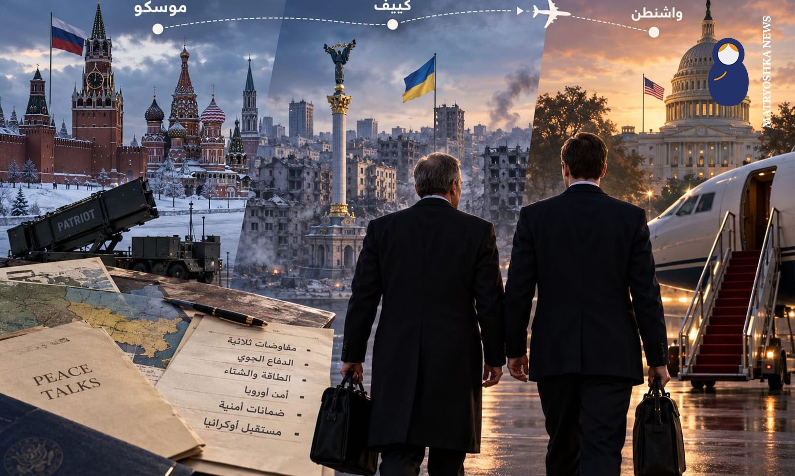 موسكو ثم كييف.. ماذا حمل ويتكوف وكوشنر في طريق عودتهم إلى واشنطن