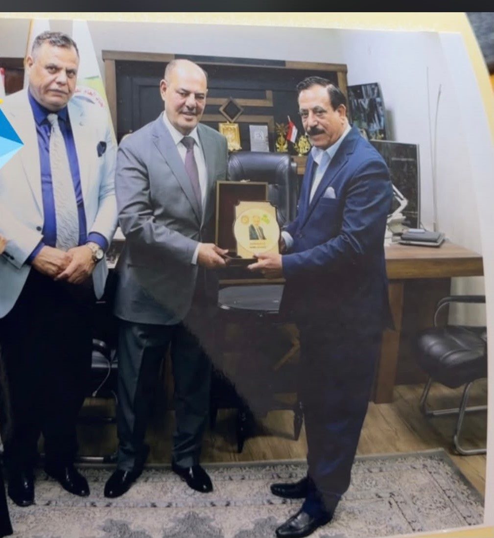 النائب الأول لنقيب الصحفيين العراقيين يستقبل وفد وكالة آشور الإخبارية