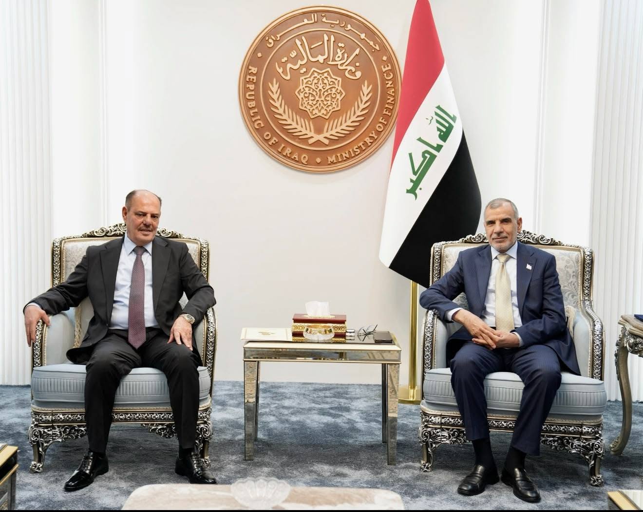 وزير المالية يلتقي رئيس اتحاد الصحفيين العرب ويؤكد استمرار المكافآت التشجيعية للصحفيين والفنانين والأدباء والعمل على زيادتها في موازنة 2027