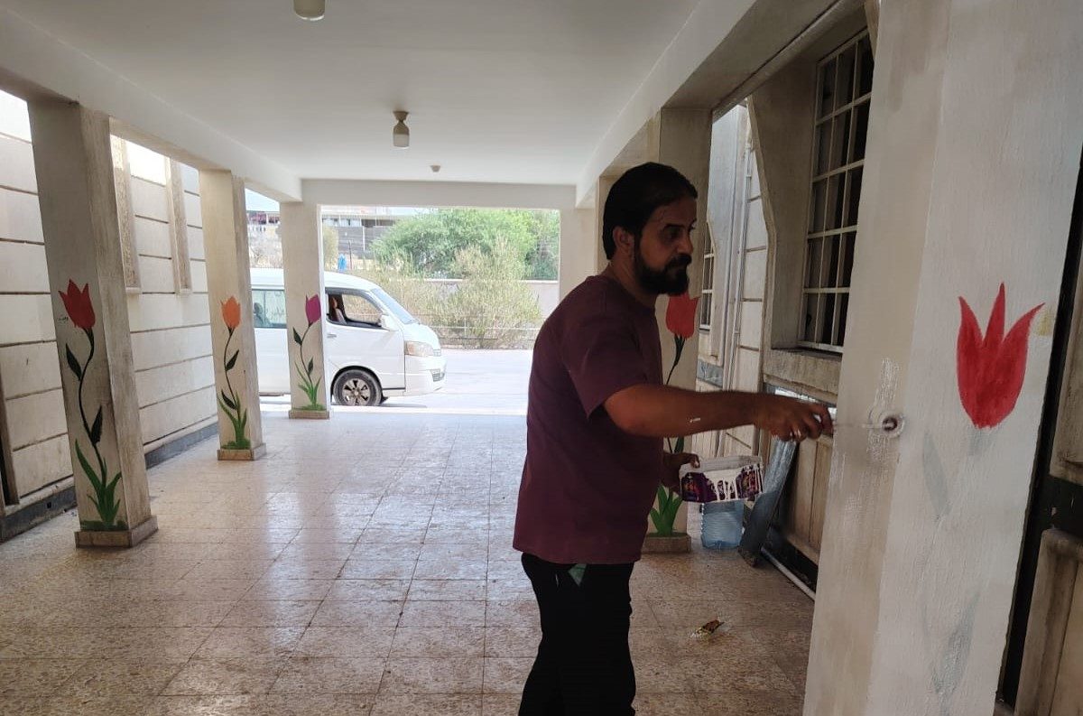 مدرسة المجد الابتدائية تتهيأ لاستقبال العام الدراسي الجديد